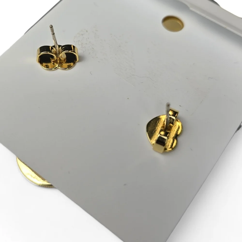Kate Spade Gold-Tone Crystal Moon & Star Drop‎ Earrings ☆